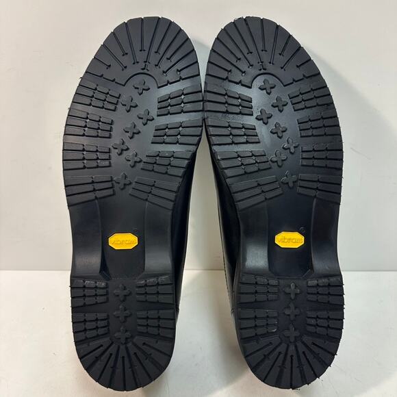 FULLY RESOLED Alden 817 Black Moc Toe Oxford Vibram Cape Cod Derby USA 13 EE main image 7